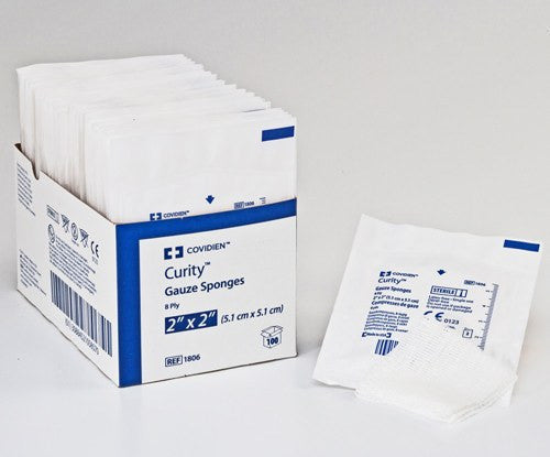 Curity Sterile Gauze Sponges 2s