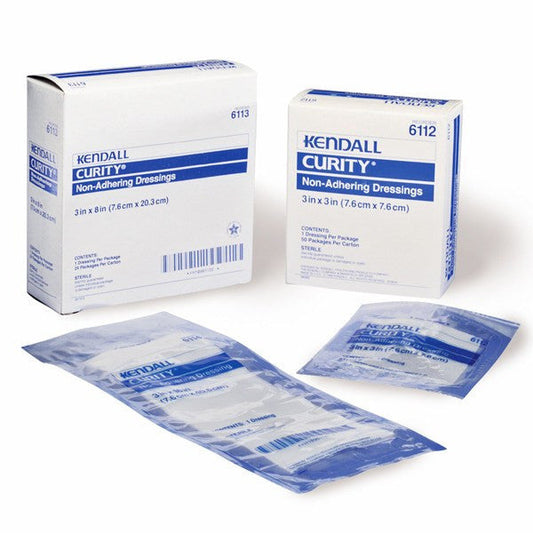 Curity Oil Emulsion Non-Adhering Dressings 5" x 9", 12/Box