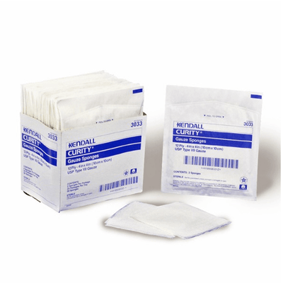 Curity Sterile Gauze Sponges, 4" x 4"
