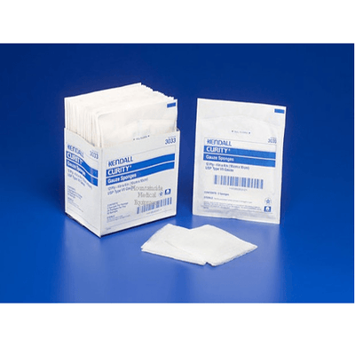 Curity Sterile Gauze Sponges, 4" x 4"