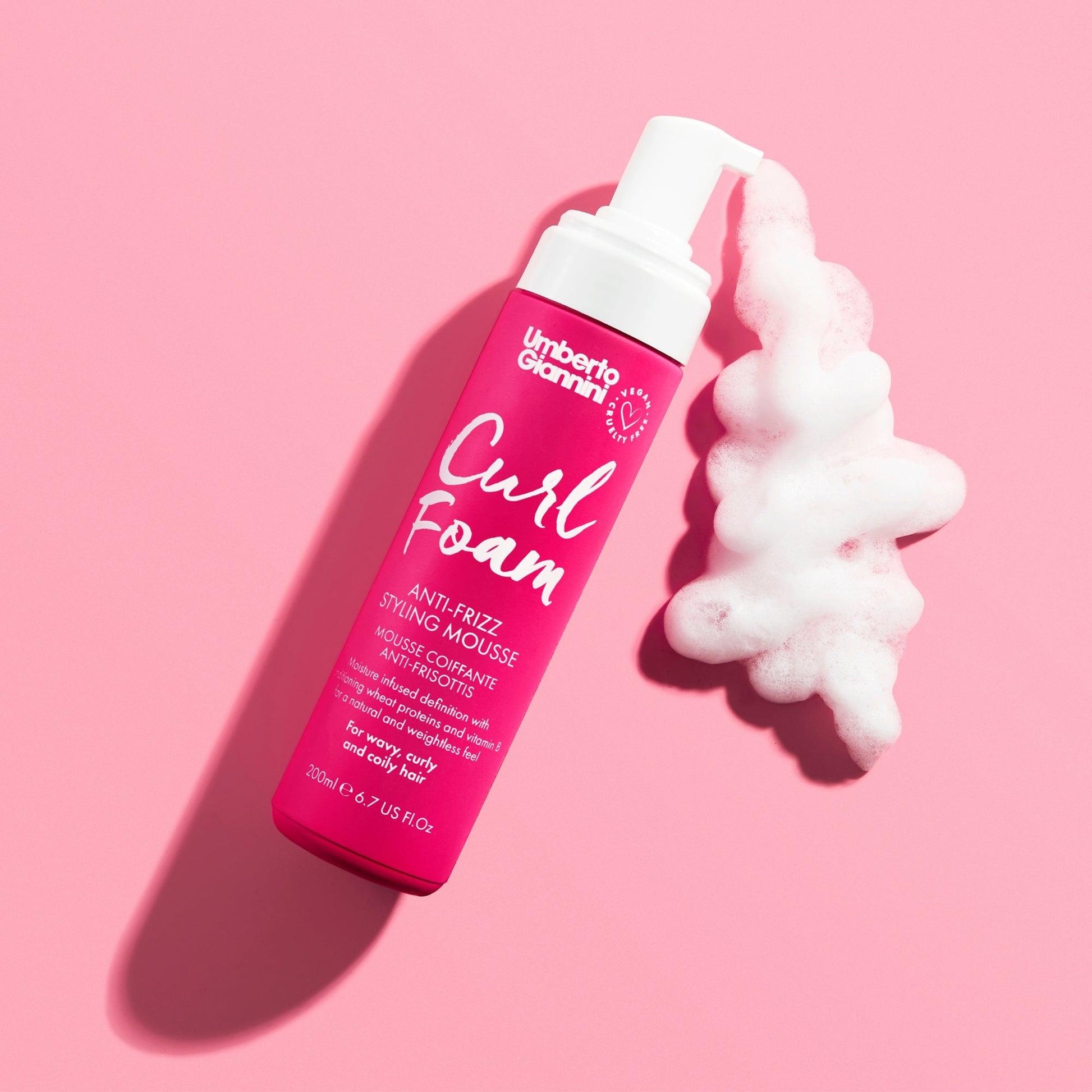 Curl Foam Anti-Frizz Styling Mousse – 200 ml