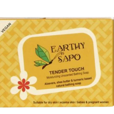 Earthy Sapo Tender Touch Moisturizing Unscented Bathing Soap