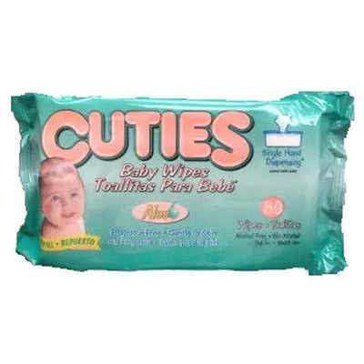 Cuties Baby Wipes Refill Package 78 Count