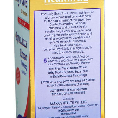 HealthAid Tang Forte Royal Jelly Extract 1000 mg Capsules