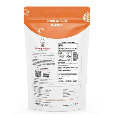 Healthy Master Crispy Makhana – Mint (Pudina) Flavour Roasted Fox Nuts Snack