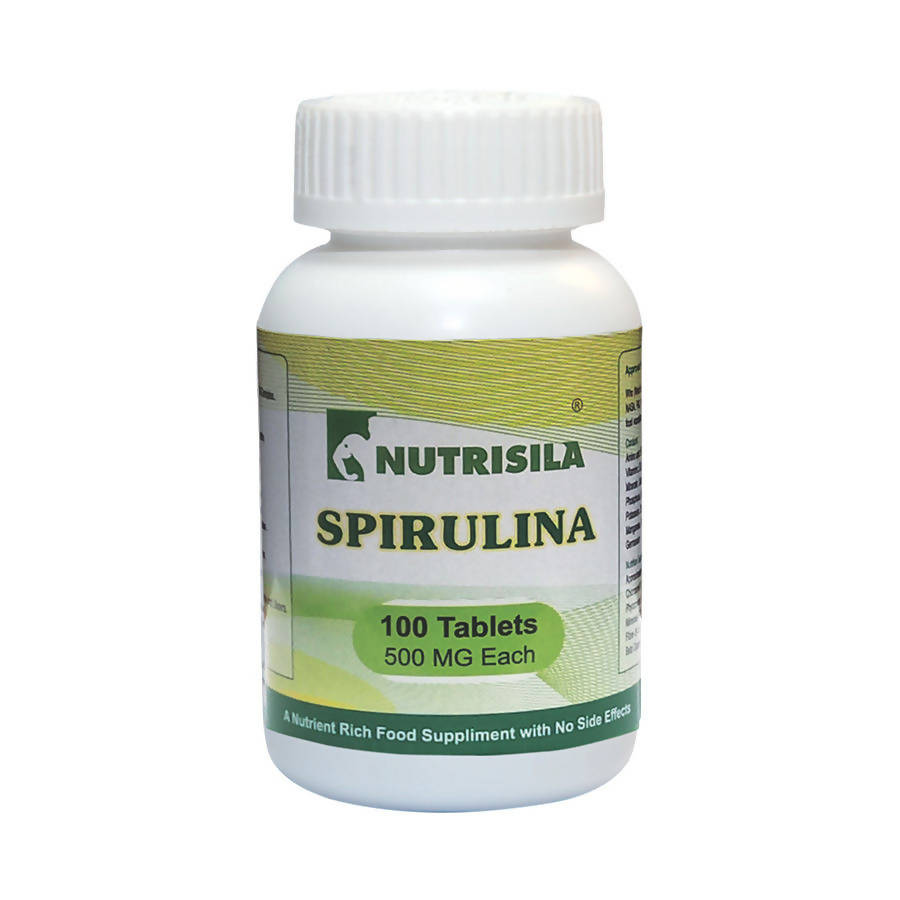 Extasy Nutrisila Spirulina Tablets – Himkhand
