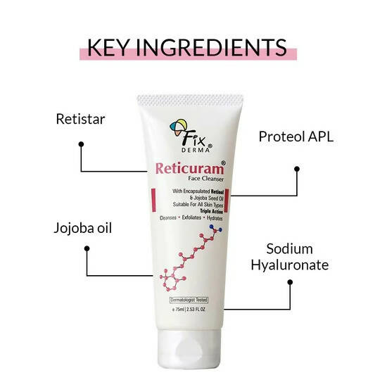 Fixderma Reticuram Face Cleanser