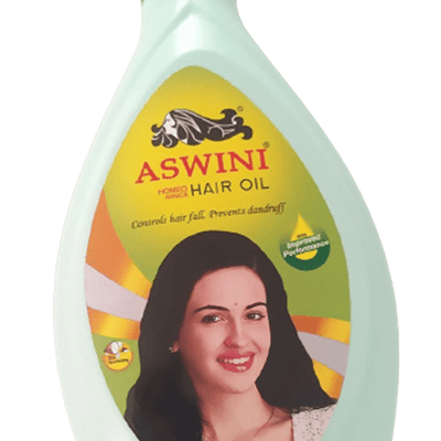 Aswini Homeo Hair Oil- Helps in Stopping Hair Fall & Dandruff