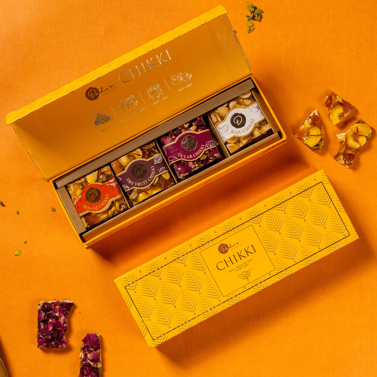 Dadu's Assorted Chikki Box 180 gms – Himkhand