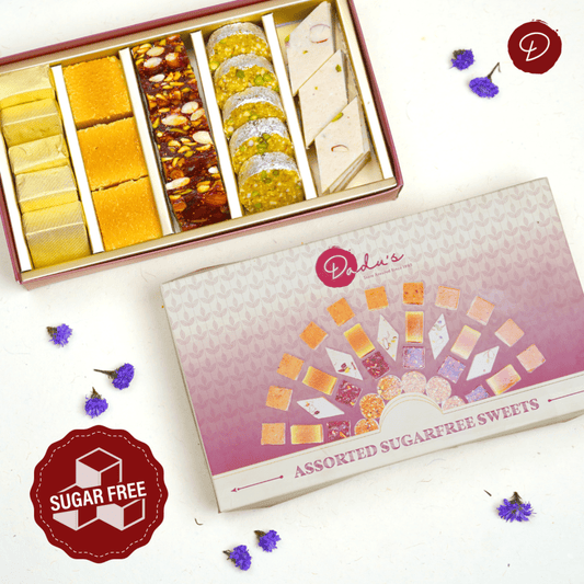Dadu's Assorted Sugarfree Sweets - 630 gms