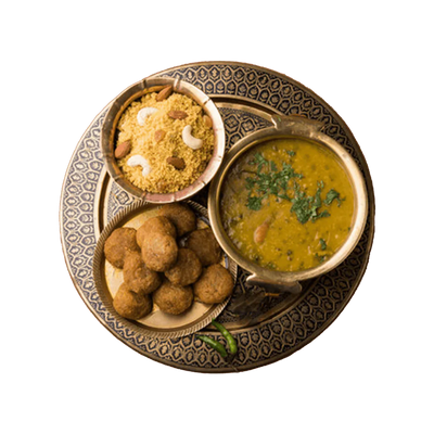 Fresh O Need Dal Baati ( Without Onion & Garlic ) - Ready To Eat 350 gms