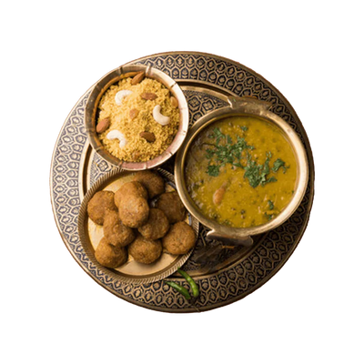 Fresh O Need Dal Baati ( Without Onion & Garlic ) - Ready To Eat 350 gms