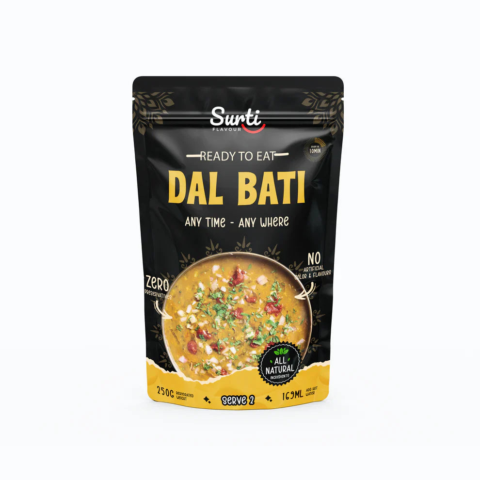 Surti Flovour Dal Bati | Ready To Eat 250 gms