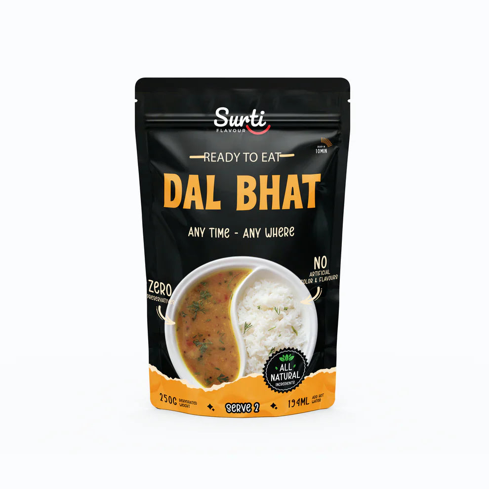 Surti Flovour Dal Bhat | Ready To Eat 300 gms