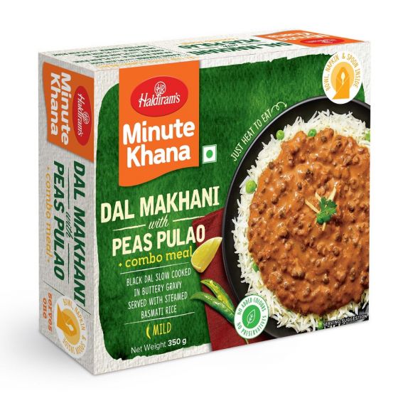 Haldiram's Dal Makhani with Peas Pulao