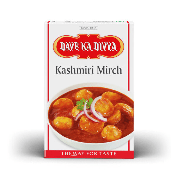 Dave Ka Divya Kashmiri Mirchi Powder - 100 gms