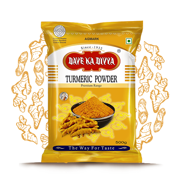 Dave Ka Divya Premium Haldi Powder - 500 gms