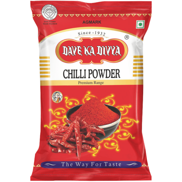 Dave Ka Divya Premium Lal Mirchi Powder - 500 gms