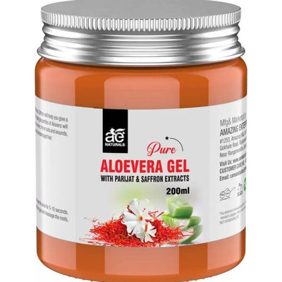 Ae Naturals Pure Aloevera Gel with Paarijat and Saffron Extracts