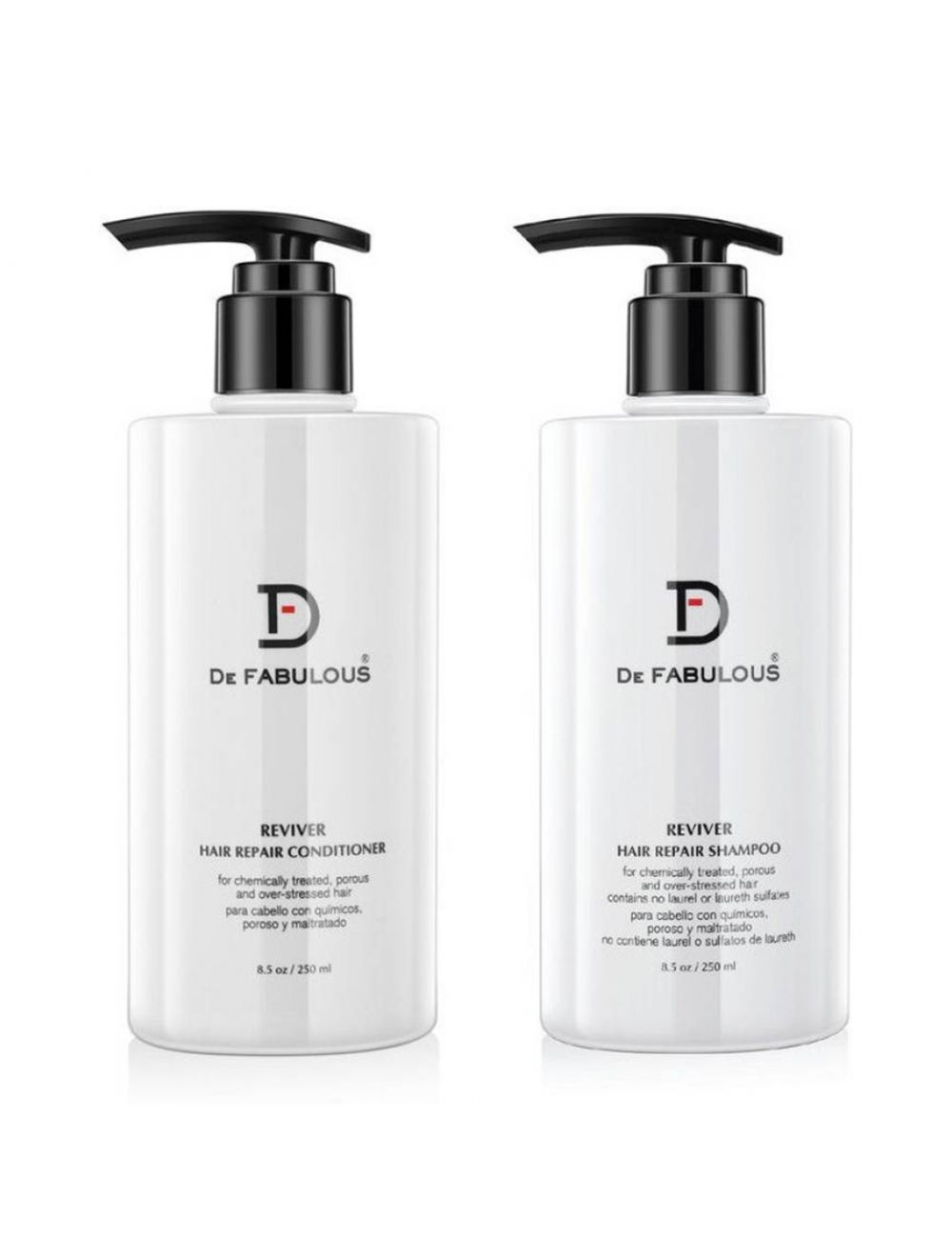De Fabulous Reviver Hair Repair Shampoo & Conditioner (Pack of 2)