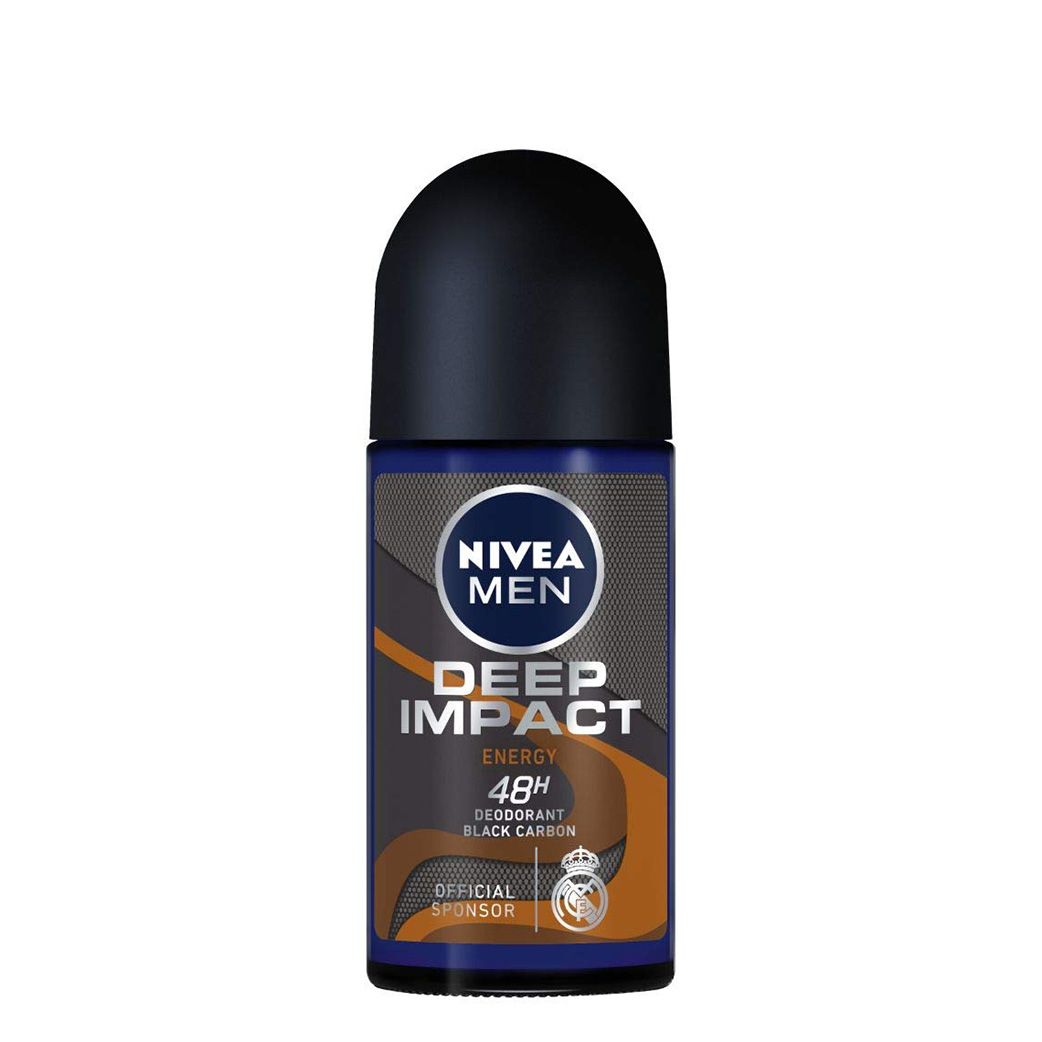 NIVEA Men Deep Impact Energy Roll On Deo (50ml)