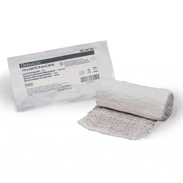 Dermacea Low Ply Gauze Bandage Roll