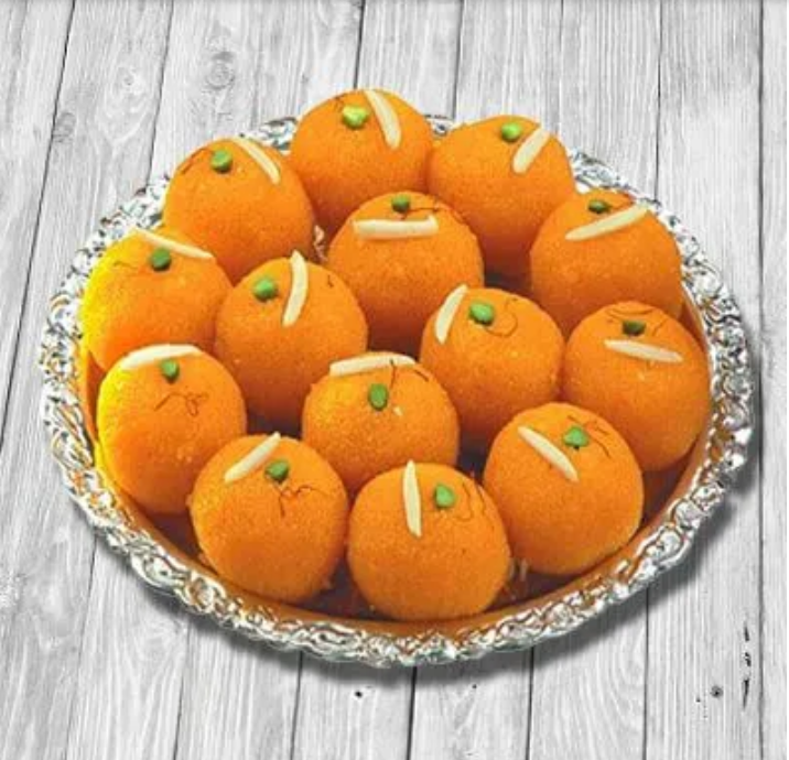 Subh Laxmi Sweets Desi Ghee Motichur Ladoo | 500 gms