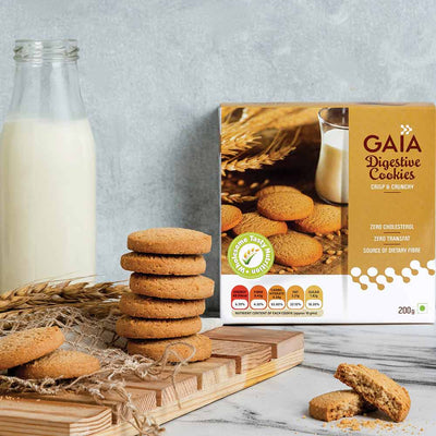 Gaia Digestive Cookies | 400 gms