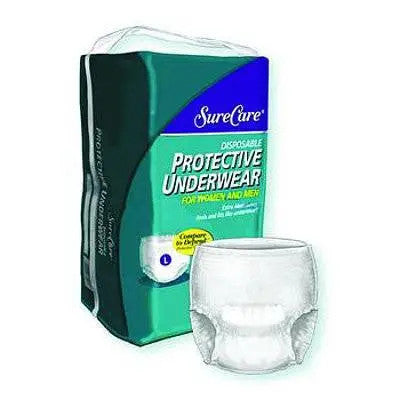 SureCare™ Disposable Underwear XX Large 48/cs  -  Cardinal Health
