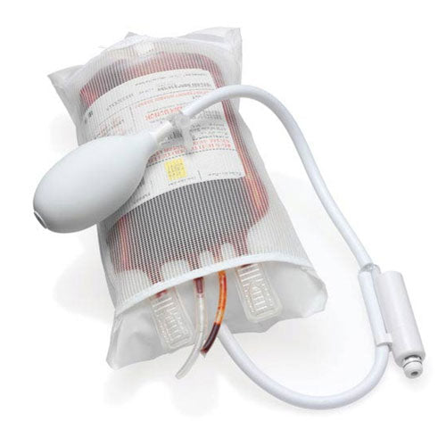 Pressure Infuser Bag with Stopcock Valve and Piston Gauge 1000mL