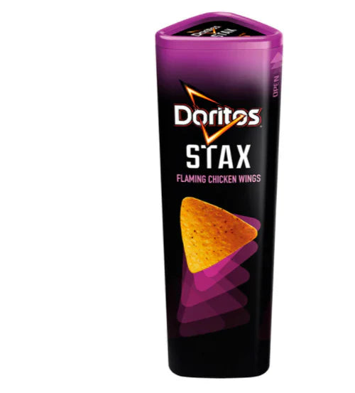 Doritos Stax Flaming Chicken Wings Tortilla Chips 170G