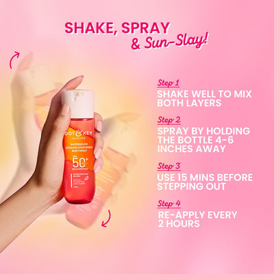 Dot & Key Watermelon Cooling Sunscreen Body Spray SPF 40 Pa+++