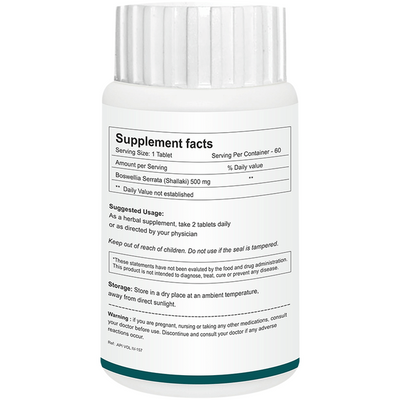 Herb Essential Boswellia Serrata Tablets