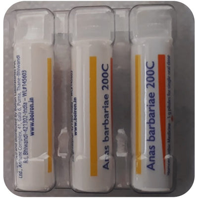Boiron Oscillococcinum (Anas Barbariae) Single Dose Pillules (1gm Each) 200 CH (3 Bottles)