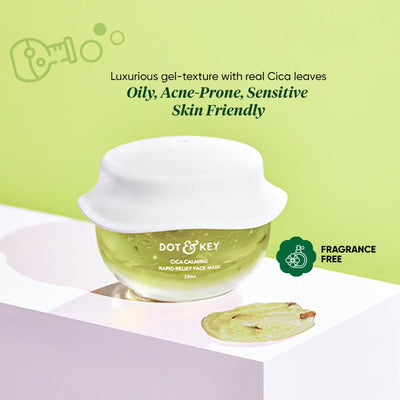 Dot & Key Cica Calming Rapid Acne Relief Face Mask