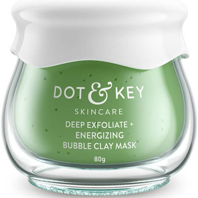 Dot & Key Deep Exfoliate + Energizing Bubble Clay Mask