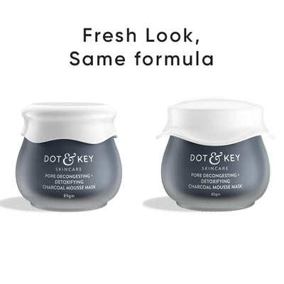 Dot & Key Pore Decongesting + Detoxifying Charcoal Mousse Clay Mask