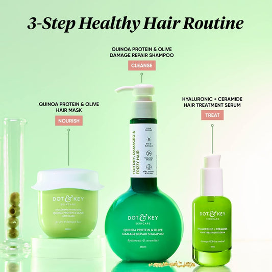 Dot & Key Quinoa Protein & Olive Damage Repair Shampoo