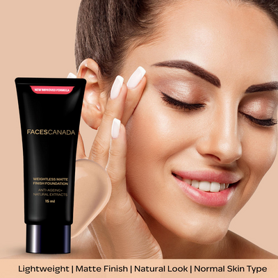 Faces Canada Weightless Matte Finish Foundation-Sand 06