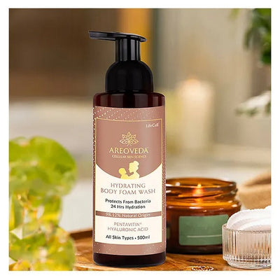 AreoVeda Hydrating Body Foam Wash For Moms