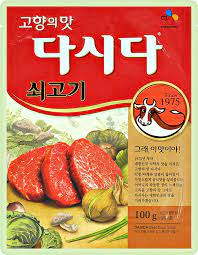 DASIDA POWDER 1KG GM 다시다 쇠고기