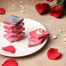 Bombay Misthan Bhandar Kaju Rose Katli | 500 gms