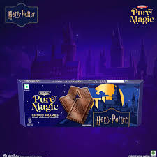 Britannia Pure Magic Choco Frames Harry Potter 50G