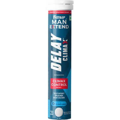 Fast&Up Man Extend Effervescent Tablets - Peach Flavor
