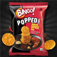 Bingo! Popped Chips Indian Spice Mix 48G