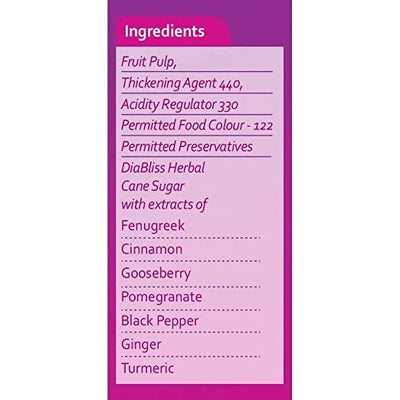 Diabliss Diabetic Friendly Mixed Fruit Jam