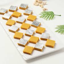 Azad Sweets Kesar Kaju Katli | 500 gms