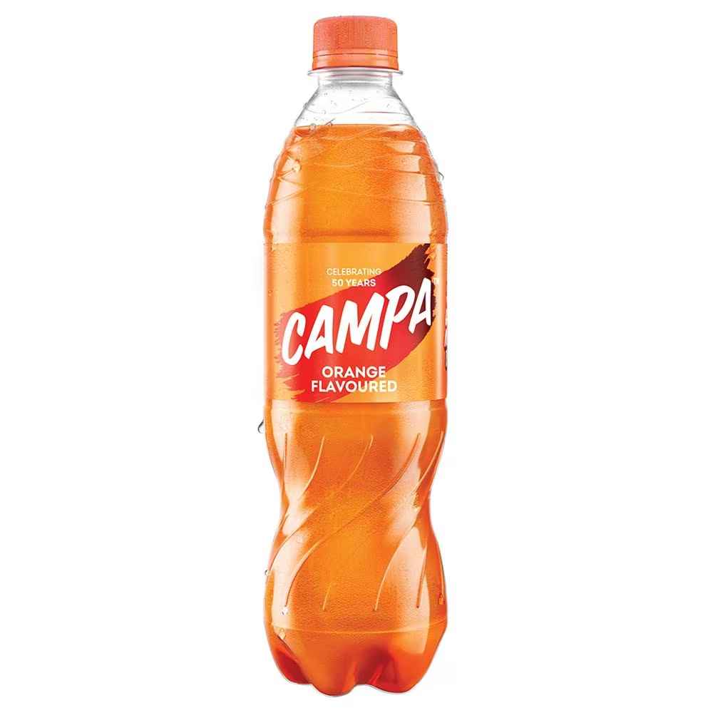 24x Campa Cola Orange Flavoured Drink - 500ml each - Pack of 24