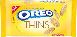 OREO Thins Golden Sandwich Cookies 261G