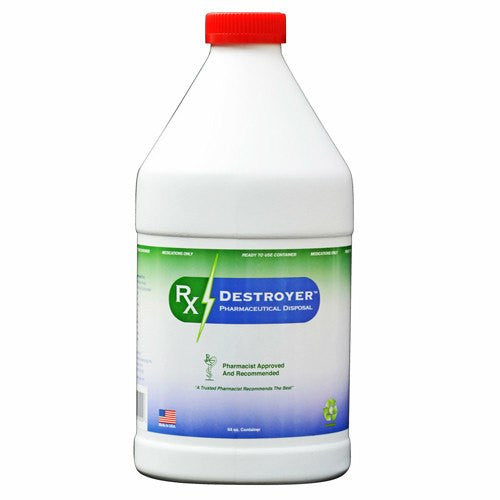 Rx Destroyer Drug Destroyer Disposal System 64 oz